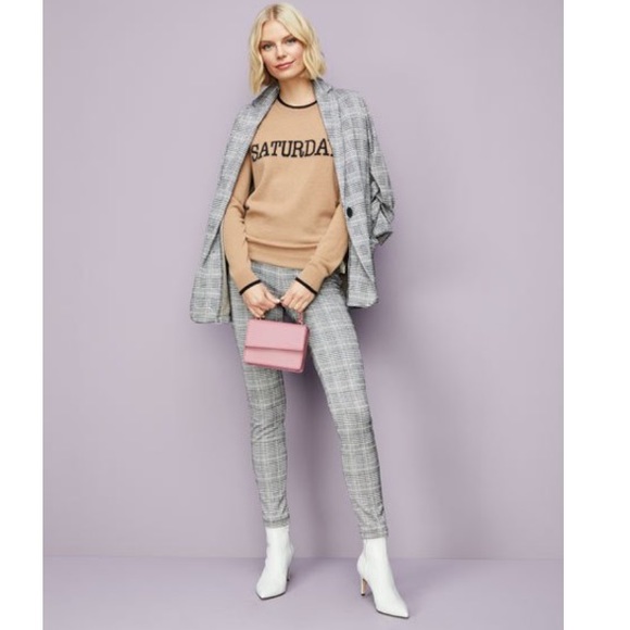 Max Studio•Plaid Boyfriend Fit Blazer•NWT - Picture 2 of 7